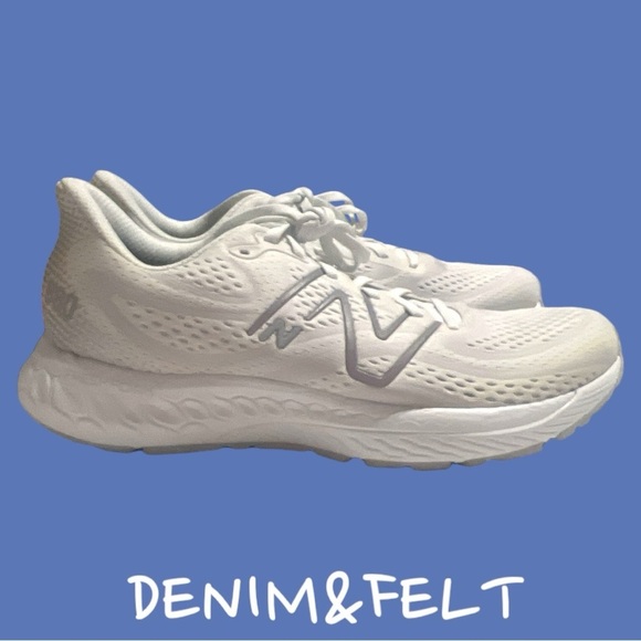 NEW BALANCE FRESH FOAM X #W880W13 RUNNING SHOES | White/Grey | NEW/NWOB???? main image 6